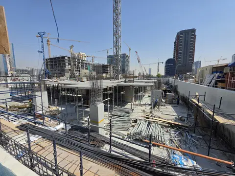 Samana Business Park, Majan construction progress — 24 September 2026, 12.83% complete, photo 4 of 4