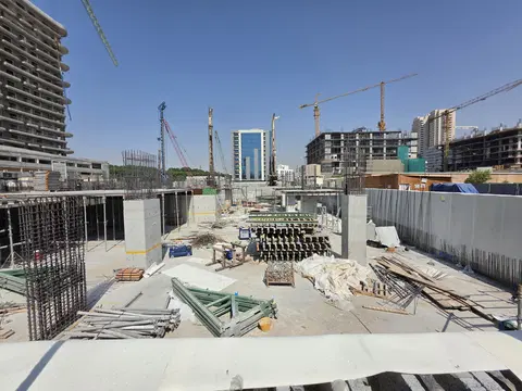 Samana Business Park, Majan construction progress — 24 September 2026, 12.83% complete, photo 2 of 4
