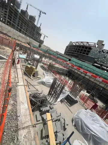 Velos Residence, Motor City construction progress — 4 August 2026, 6.60% complete, photo 2 of 4