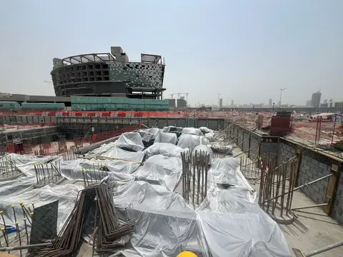 Velos Residence, Motor City construction progress — 4 August 2026, 6.60% complete, photo 1 of 4