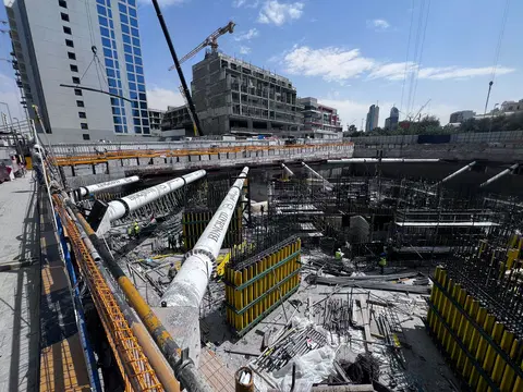 Ход строительства Binghatti Circle, Jumeirah Village Circle — 30 апреля 2026, готовность 10,33%, снимок 6 из 6