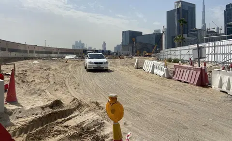 Jumeirah Residences Emirates Towers, Trade Centre Second construction progress — 23 March 2026, 0.04% complete, photo 2 of 6