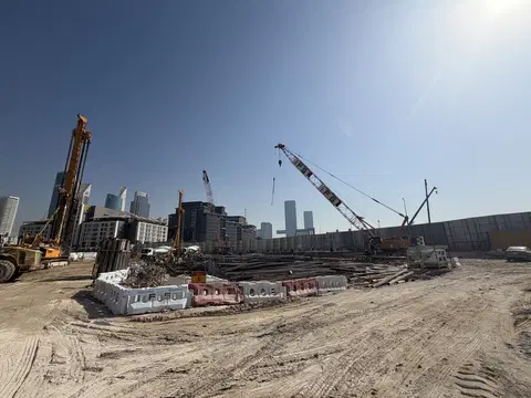 Jumeirah Residences Emirates Towers, Trade Centre Second construction progress — 22 June 2026, 1.32% complete, photo 1 of 10