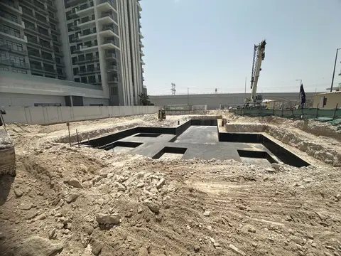 Gate Royale Residences, Al Furjan construction progress — 3 September 2026, 1.74% complete, photo 2 of 4