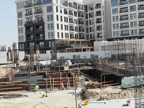 Avenew888 - Modo, Dubai South Residential District construction progress — 17 July 2026, 7.14% complete, photo 5 of 6