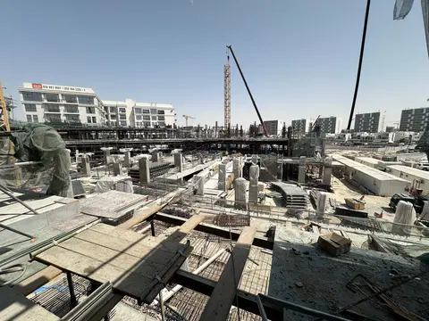 Avenew888 - Modo, Dubai South Residential District construction progress — 8 October 2026, 21.21% complete, photo 6 of 6