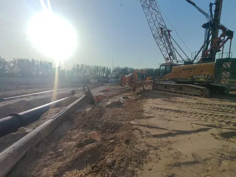 Samana Barari Avenue, Majan construction progress — 18 June 2026, 4.57% complete, photo 4 of 4