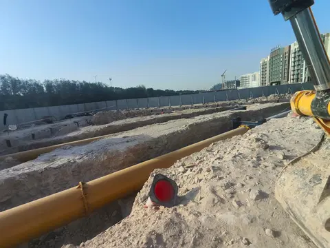 Samana Barari Avenue, Majan construction progress — 18 June 2026, 4.57% complete, photo 3 of 4