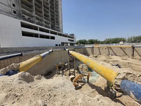 Samana Barari Avenue, Majan construction progress — 23 September 2026, 6.01% complete, photo 2 of 4