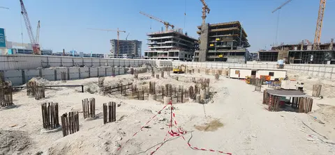 Ход строительства Flow Residences, Dubai Islands — 14 июля 2026, готовность 4,11%, снимок 1 из 5
