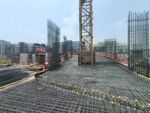 Ход строительства Sports View Residence 2 By Al Helal Al Zahaby, International City 2 — 12 августа 2026, готовность 13.35%, снимок 4 из 8