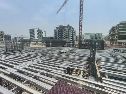 Ход строительства Sports View Residence 2 By Al Helal Al Zahaby, International City 2 — 12 августа 2026, готовность 13.35%, снимок 2 из 8