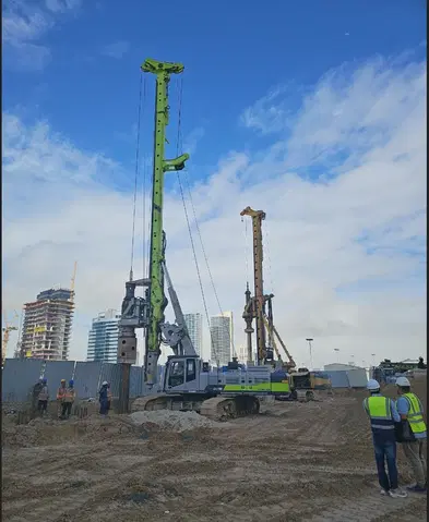 Ход строительства Aspirz By Danube, Sports City — 6 апреля 2026, готовность 1.12%, снимок 4 из 4