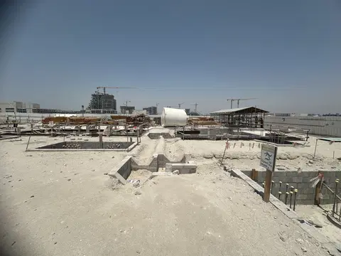Flora Bay, Dubai Islands construction progress — 22 June 2026, 3.81% complete, photo 4 of 5