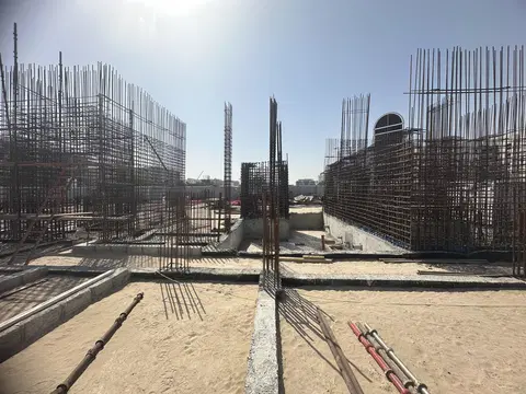 Ход строительства Courtyard One, Dubai South Residential District — 8 мая 2026, готовность 8,17%, снимок 3 из 5