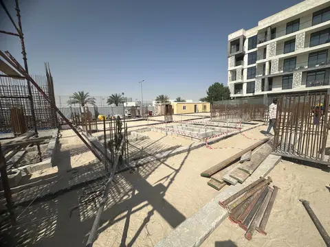 Ход строительства Courtyard One, Dubai South Residential District — 8 мая 2026, готовность 8,17%, снимок 1 из 5