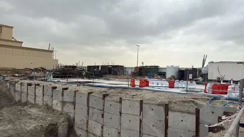 Blue Marina Residence By Shakirov Developments, Dubai Islands construction progress — 3 April 2026, 5.94% complete, photo 2 of 2