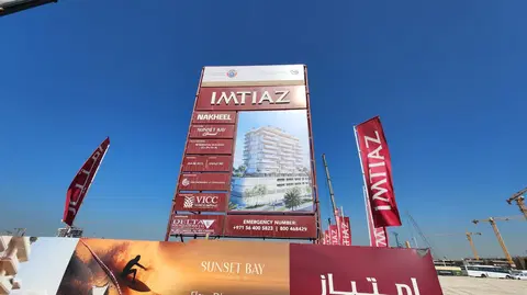 Ход строительства Sunset Bay Grand, Dubai Islands — 20 февраля 2026, готовность 4.21%, снимок 2 из 16