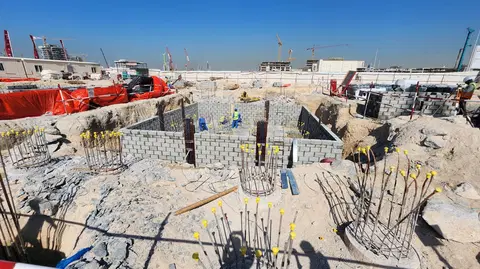 Ход строительства Sunset Bay Grand, Dubai Islands — 20 февраля 2026, готовность 4.21%, снимок 1 из 16