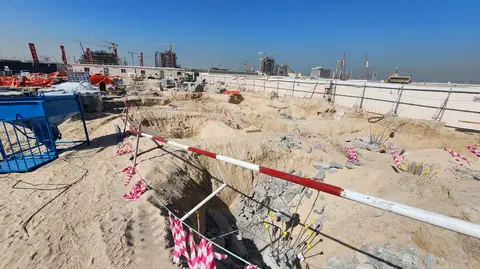 Ход строительства Sunset Bay Grand, Dubai Islands — 20 февраля 2026, готовность 4.21%, снимок 5 из 16
