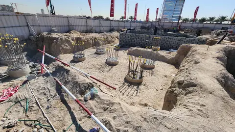 Ход строительства Sunset Bay Grand, Dubai Islands — 20 февраля 2026, готовность 4.21%, снимок 6 из 16