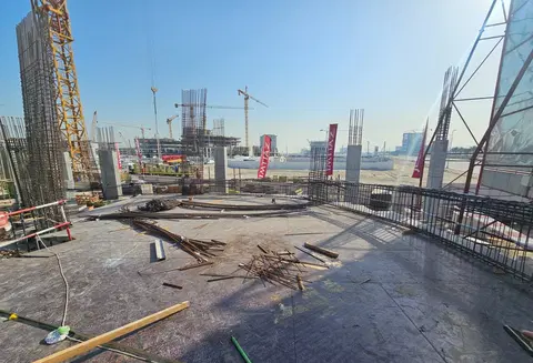 Ход строительства Sunset Bay Grand, Dubai Islands — 20 мая 2026, готовность 10.32%, снимок 2 из 8
