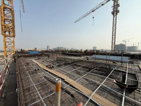 Sunset Bay Grand, Dubai Islands construction progress — 17 August 2026, 16.29% complete, photo 5 of 7