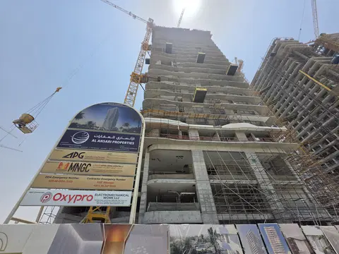 Nova Tower, Dubai Science Park construction progress — 3 August 2026, 40.10% complete, photo 6 of 9