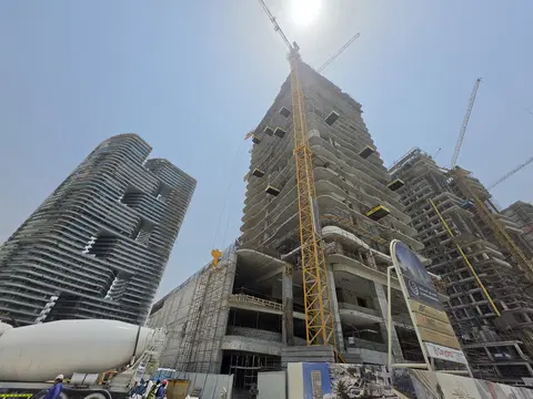 Nova Tower, Dubai Science Park construction progress — 3 August 2026, 40.10% complete, photo 1 of 9