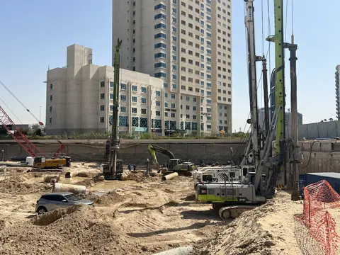 Samana Barari Heights, Majan construction progress — 1 June 2026, 4.04% complete, photo 3 of 3