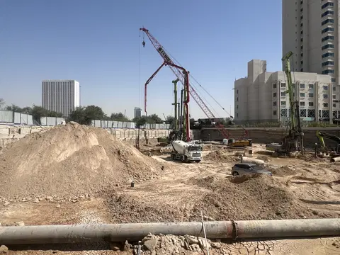 Samana Barari Heights, Majan construction progress — 1 June 2026, 4.04% complete, photo 2 of 3