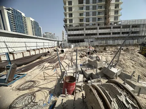 Al Ghaf 2, Al Furjan construction progress — 29 June 2026, 1.58% complete, photo 2 of 4