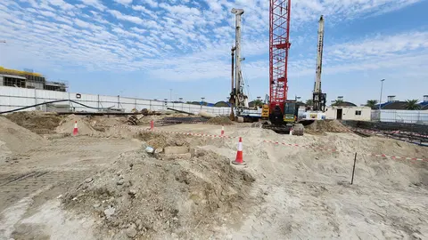 Ход строительства Arya Residences, Dubai Islands — 29 апреля 2026, готовность 2.29%, снимок 4 из 12