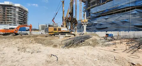 Ocean Crest By Sd, Dubai Islands construction progress — 22 September 2026, 1.35% complete, photo 4 of 5