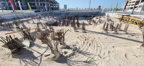 Ход строительства Marea, Dubai Islands — 10 июня 2026, готовность 5,33%, снимок 2 из 6
