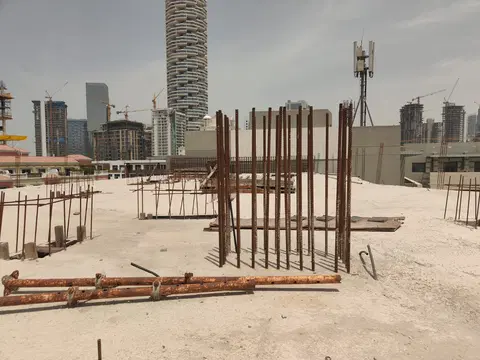 Ход строительства Xenia Residences, JVC District 13 — 23 апреля 2026, готовность 42,11%, снимок 9 из 10