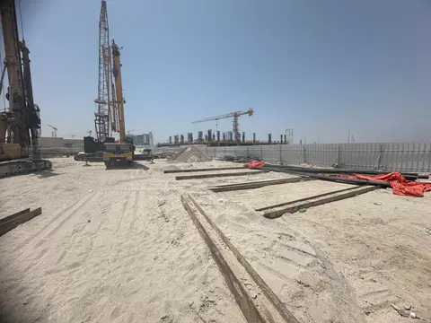 Ocean Bay By Samana Developers, Dubai Islands construction progress — 22 June 2026, 1.51% complete, photo 5 of 5