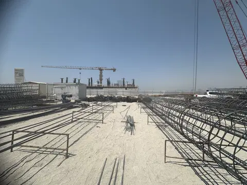Ocean Bay By Samana Developers, Dubai Islands construction progress — 22 June 2026, 1.51% complete, photo 3 of 5