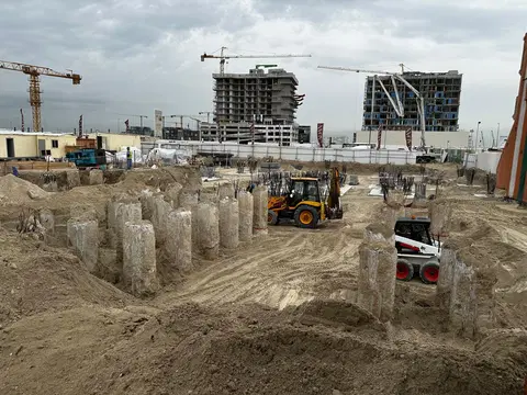 Ход строительства Nuvana by Wadan, Dubai Islands — 1 апреля 2026, готовность 4.02%, снимок 4 из 10