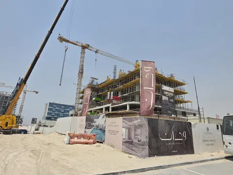 Ход строительства Nuvana by Wadan, Dubai Islands — 30 июля 2026, готовность 24,87%, снимок 5 из 6