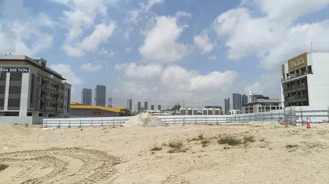 Saddlewood Park, Meydan Avenue construction progress — 14 April 2026, 0.10% complete, photo 4 of 4