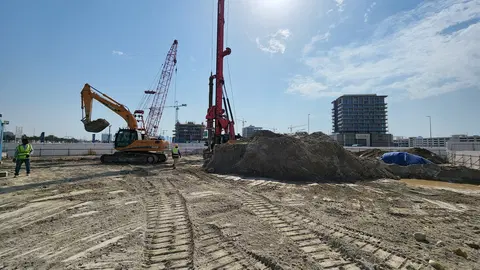 Meriden Beach By Green Horizon, Dubai Islands construction progress — 29 April 2026, 1.37% complete, photo 2 of 6