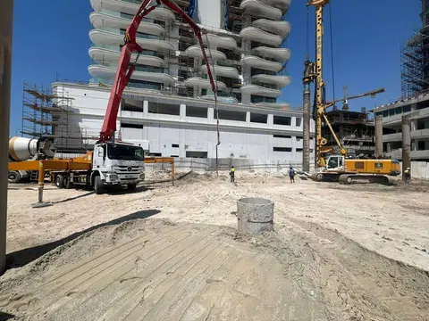 Villa Del Brunello, Dubai Islands construction progress — 16 June 2026, 2.23% complete, photo 2 of 5