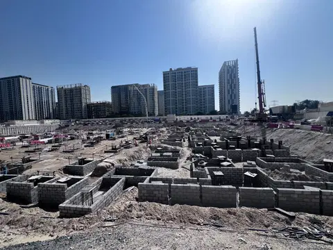 Ход строительства Palace Residences Hillside, Dubai Hills Estate — 5 мая 2026, готовность 7,87%, снимок 3 из 3