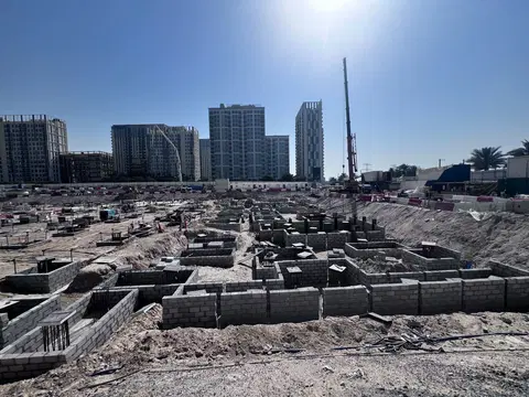 Ход строительства Palace Residences Hillside, Dubai Hills Estate — 5 мая 2026, готовность 7,87%, снимок 1 из 3
