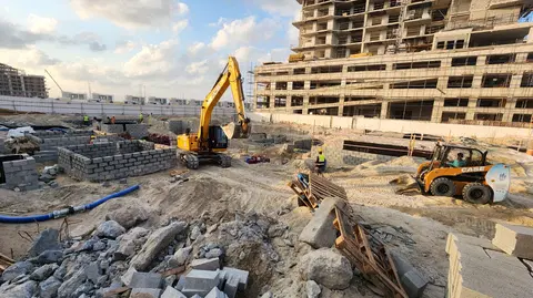 Ход строительства Wellington Ocean Walk, Dubai Islands — 26 января 2026, готовность 3.98%, снимок 1 из 5