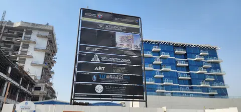 Wellington Ocean Walk, Dubai Islands construction progress — 27 July 2026, 15.90% complete, photo 4 of 7