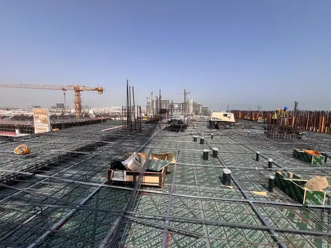 Wellington Ocean Walk, Dubai Islands construction progress — 27 July 2026, 15.90% complete, photo 1 of 7