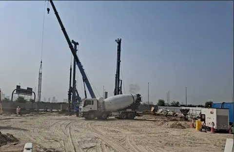 Ход строительства Belmore Residences, Meydan Horizon — 20 августа 2025, готовность 0.16%, снимок 1 из 6