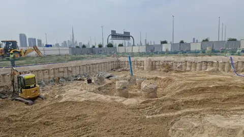 Ход строительства Belmore Residences, Meydan Horizon — 25 марта 2026, готовность 3.16%, снимок 1 из 4